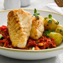Rockport Boned Vacuum Packed Fresh Monkfish Portions 140-170g - Order by 2pm Mon-Thurs for next delivery day (Case of 5)