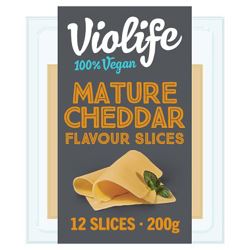 Violife Mature Cheddar Flavour Slices