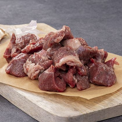 RED T DICED LAMB SHOULDER 1x2kg - Order by 2pm Mon-Fri for next delivery day (Case of 1)