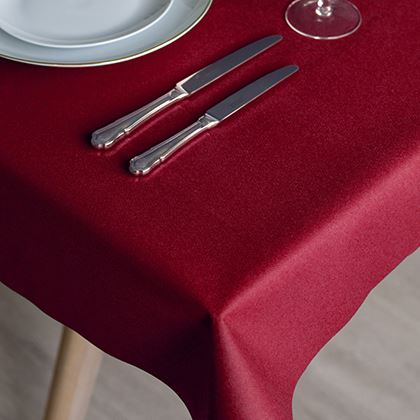 Red Tablin Table Cover 90X90cm (Case of 5)