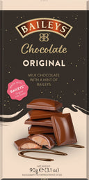 BAILEYS Milk Chocolate Truffle Bar 90g (Case of 15)
