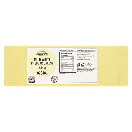 Everyday Favourites Mild White Cheddar Cheese Red Tractor