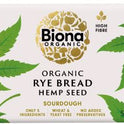 BIONA Organic Rye & Hemp Seed Bread 500g