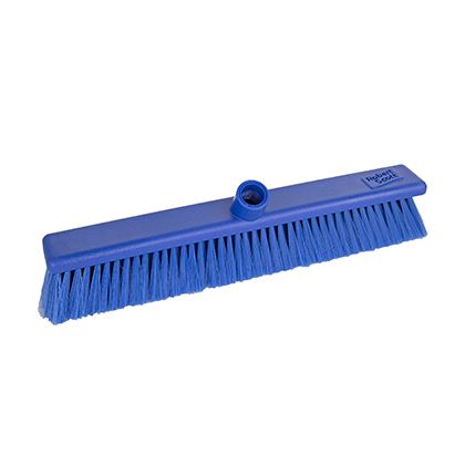 Hygiene Washable Broomhead Stiff Blue 45cm