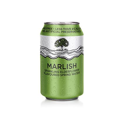 Marlish Sparkling Elderflower Flavoured Spring Water sugar free