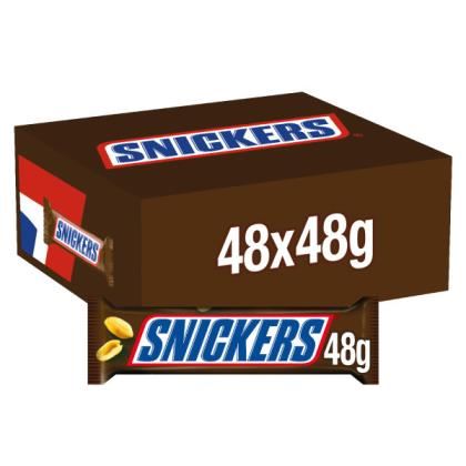 Snickers Milk Chocolate Bar 48g (Case of 48)
