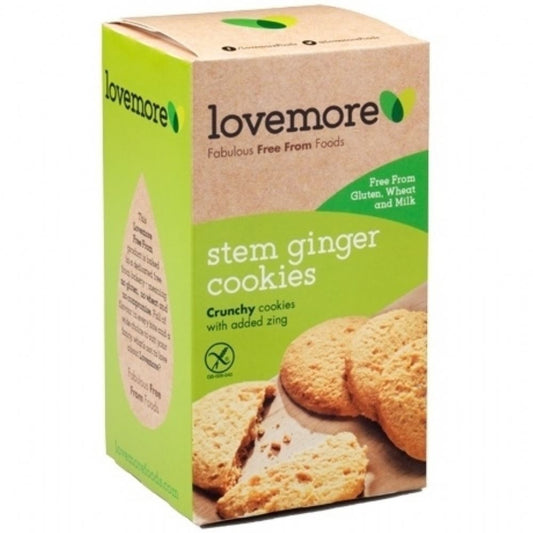 LOVEMORE Stem Ginger Cookies 150g - 1 Case