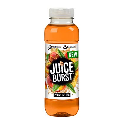 Juiceburst Peach Ice Tea Bottle